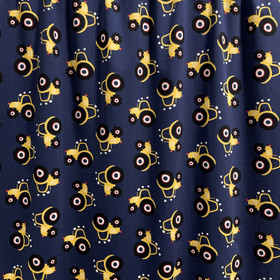 Digitrikoo: Traktorit, tummansininen - keltainen