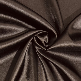 Joustava satiini: Tummanruskea