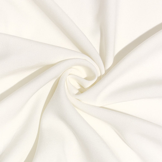 Viskoosi twill: Luonnonvalkoinen