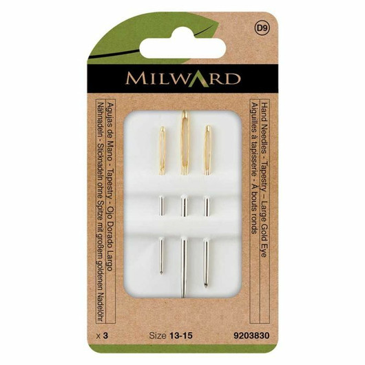 Milward: Parsinneula 3kpl, metalli