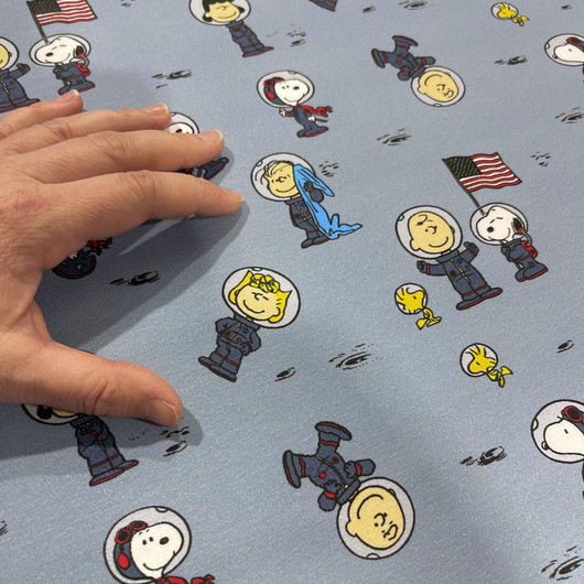 Snoopy: Astrotime, luomupuuvillatrikoo, jeans
