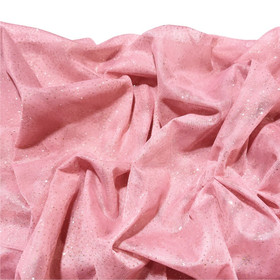 Pehmoinen glitteritylli, vanha roosa - kulta