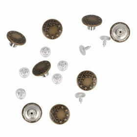 Milward: Farkkunappi 16mm 8kpl, pronssi