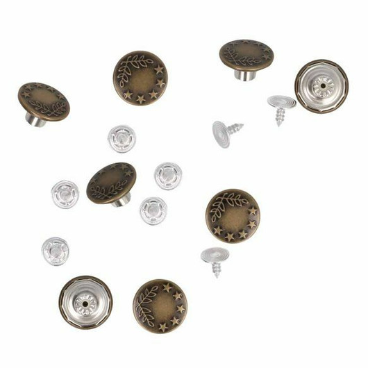Milward: Farkkunappi 16mm 8kpl, pronssi