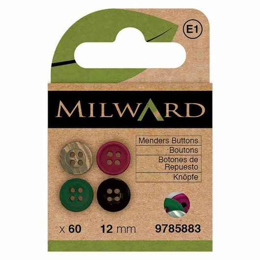 Milward: Nappilajitelma 60kpl, 12mm