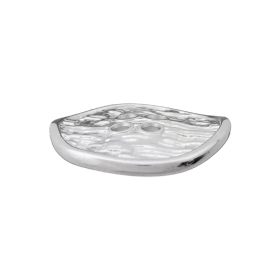 Prym: Ristikko metallinappi 20mm, hopea