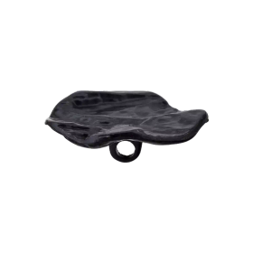 Prym: Lehti metallinappi 23mm, musta