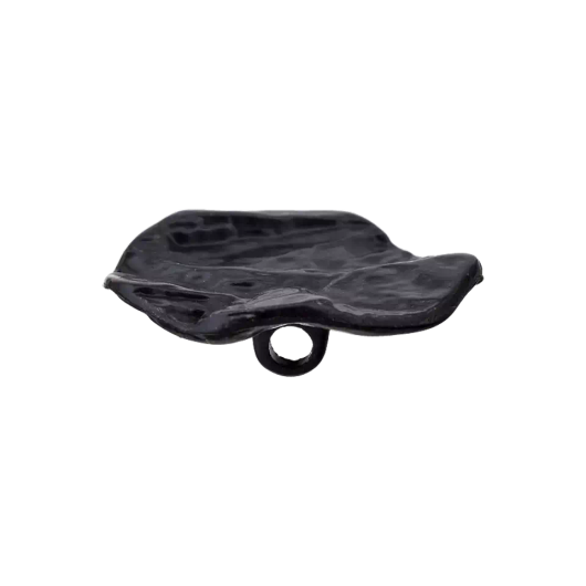 Prym: Lehti metallinappi 23mm, musta