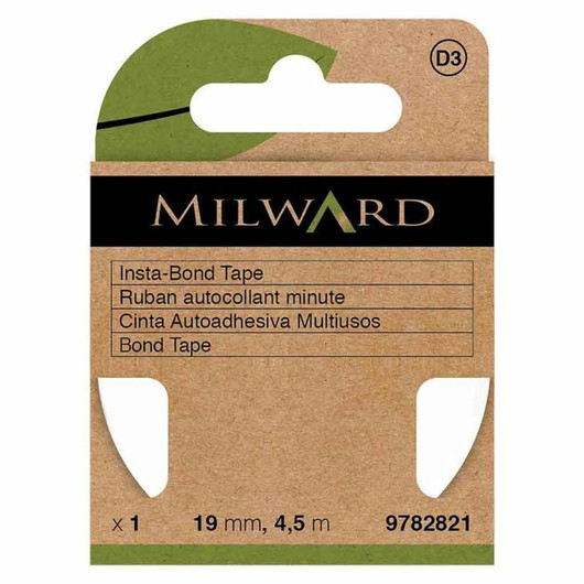 Milward: Kangasteippi / korjausteippi 19mm, 4,5m