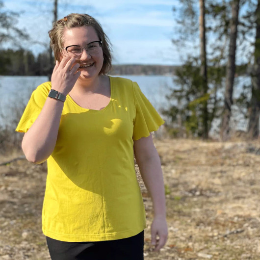 Unelmallinen, kaavapaketti: Hannele paitakaava 32-56