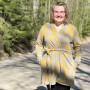 Unelmallinen, kaavapaketti: Helmi neuletakkikaava 32-56