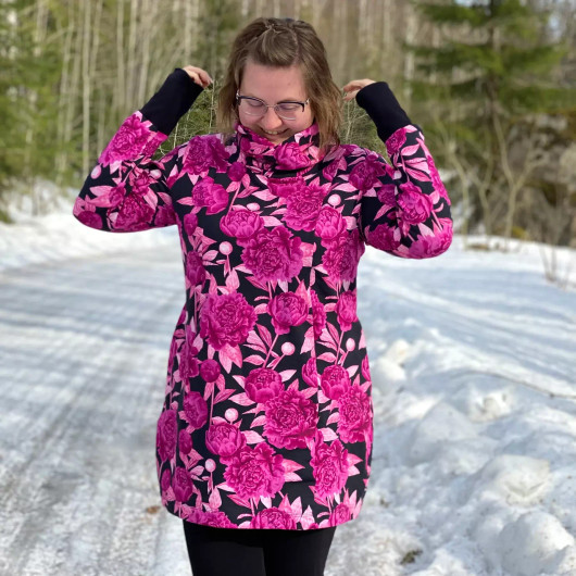 Unelmallinen, kaavapaketti: Elma paita- ja tunikakaava 32-56