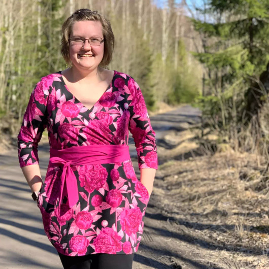 Unelmallinen, kaavapaketti: Thelma tunikakaava 32-56