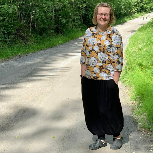 Unelmallinen, kaavapaketti: Peppi housukaava 32-56