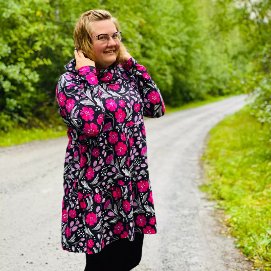 Unelmallinen, kaavapaketti: Ellen tunika- ja mekkokaava 32-56