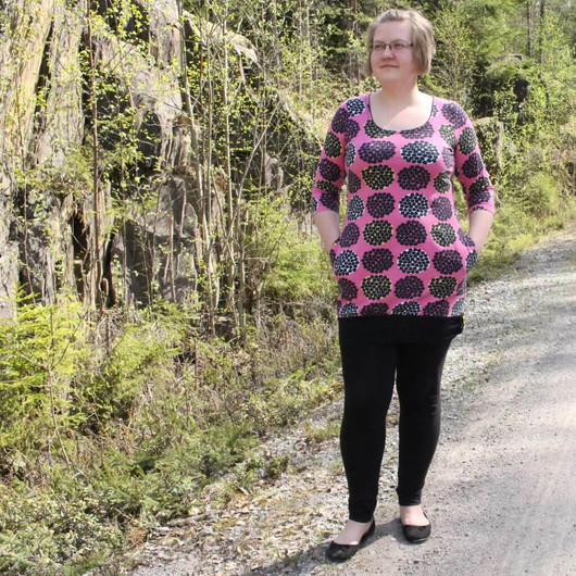 Unelmallinen, kaavapaketti: Amanda, Josefiina ja Eila tunikakaavat 32-56