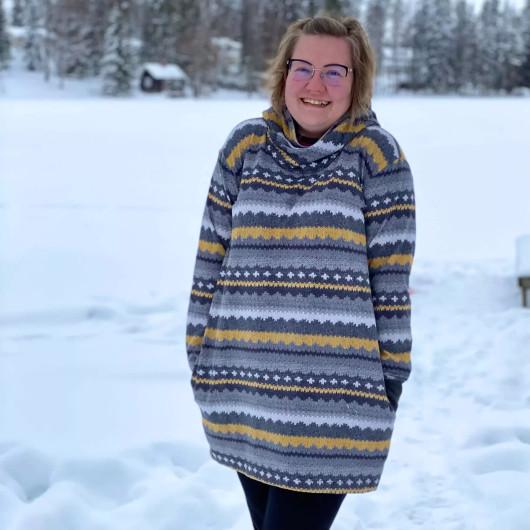 Unelmallinen, kaavapaketti: Manta tunikakaava 32-56
