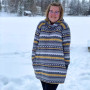 Unelmallinen, kaavapaketti: Manta tunikakaava 32-56