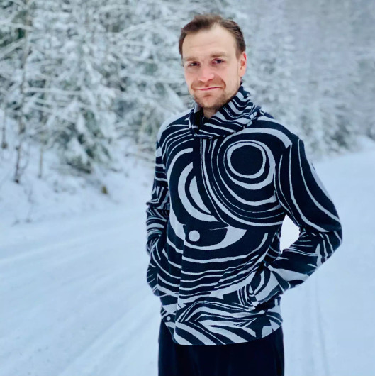 Unelmallinen, kaavapaketti: Unisex neulepaitakaava XS - 3XL