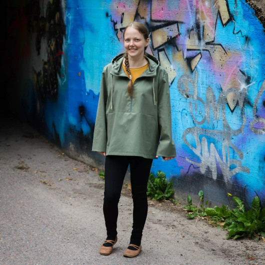 Unelmallinen, kaavapaketti: Unisex anorakkikaava XS - 3XL