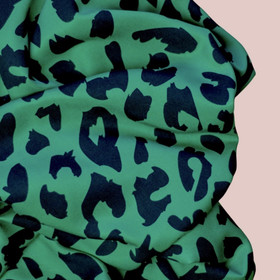 mind the MAKER: Leopard, jolly green, kudottu viskoosi