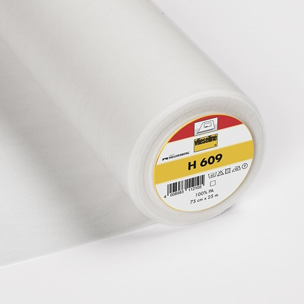 Vlieseline: Vlieseline H 609 joustava tukikangas, valkoinen