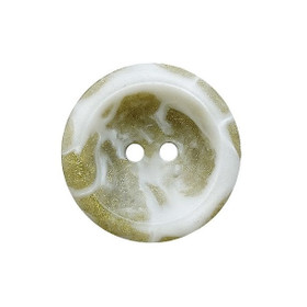 Prym: Glitterinappi 28mm, valkoinen - beige