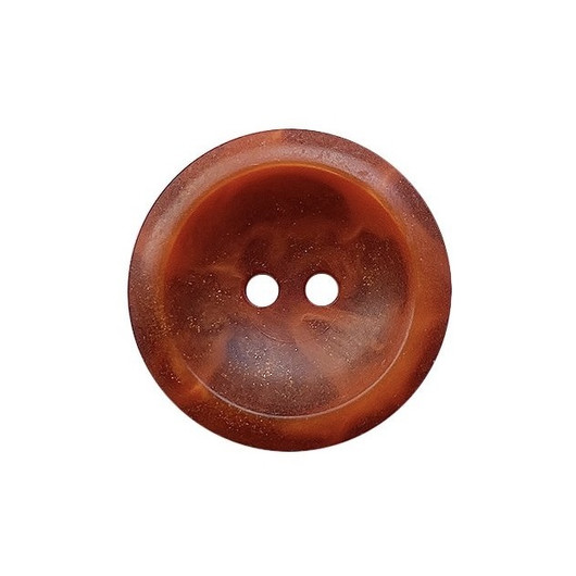 Prym: Glitterinappi 28mm, poltettu oranssi