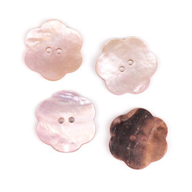 Drops: Nappi kukka 25mm, vaalea roosa