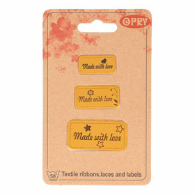 Opry: Made with love - merkki 3kpl, okra