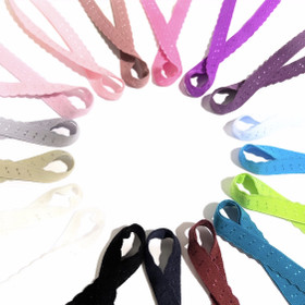 Taitettu joustokantti 10mm, useita värejä