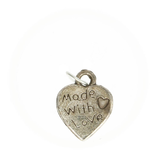 Made with love - metallikoriste, hopea