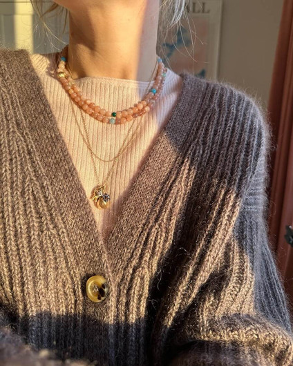 PetiteKnit: Agnete Cardigan -neuleohje 