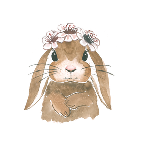 Kaverini silityskuva: Alice, pieni 8cm ja iso 14,5cm