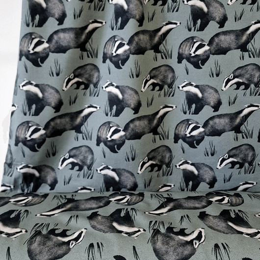 Mieli Design: BADGER slate green, joustocollege