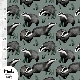 Mieli Design: BADGER slate green, joustocollege