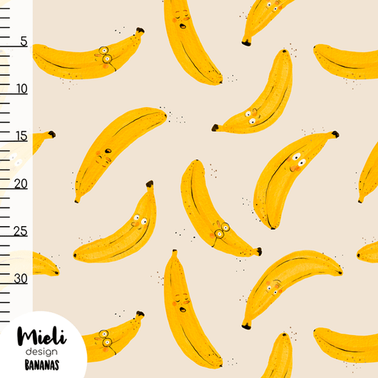 Mieli Design: BANANAS natural, joustocollege