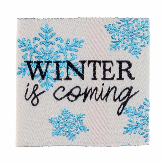 Bohin: Ompelumerkki 4kpl, Winter is coming