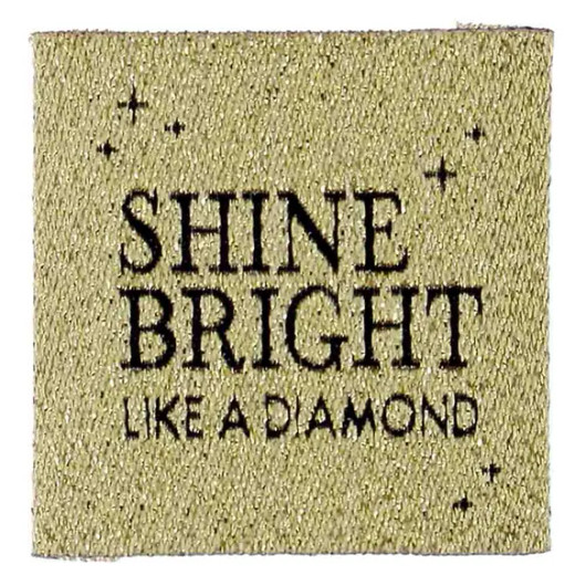 Bohin: Ompelumerkki 4kpl, Shine bright like a diamond