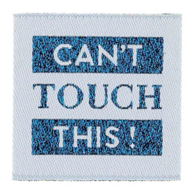 Bohin: Ompelumerkki 4kpl, Can't touch this!