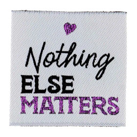 Bohin: Ompelumerkki 4kpl, Nothing else matters