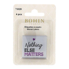 Bohin: Ompelumerkki 4kpl, Nothing else matters