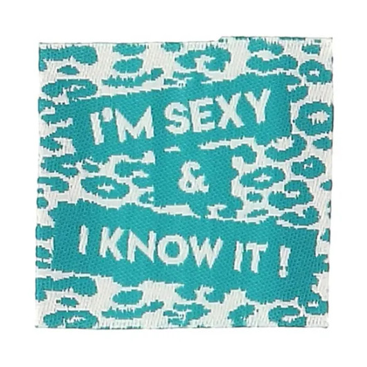 Bohin: Ompelumerkki 4kpl, I´m sexy & I know it