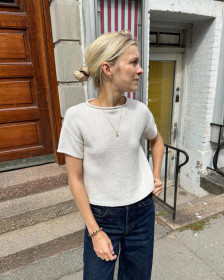 PetiteKnit: Cloud Tee