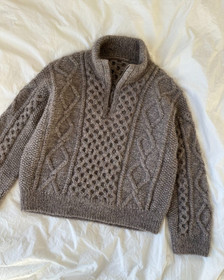 PetiteKnit: Dagmar Zipper Sweater -neuleohje 