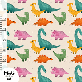 Mieli Design: DINO natural, luomupuuvillatrikoo