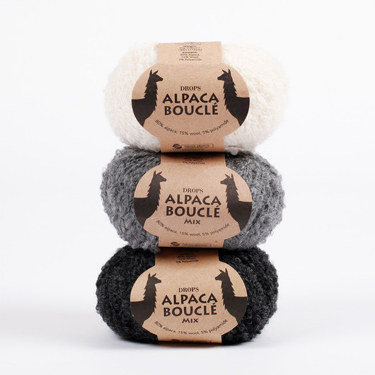 Garnstudio Drops: Alpaca Bouclé