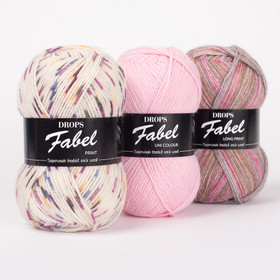Garnstudio Drops: Fabel (kuviolliset)