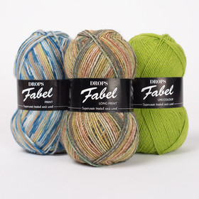 Garnstudio Drops: Fabel (kuviolliset)