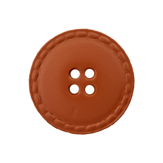 Prym: Nahkanappi 25mm, ruskea